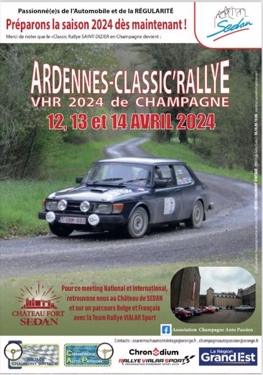 Ardennes-Classic'Rallye VHR 2024 de Champagne
