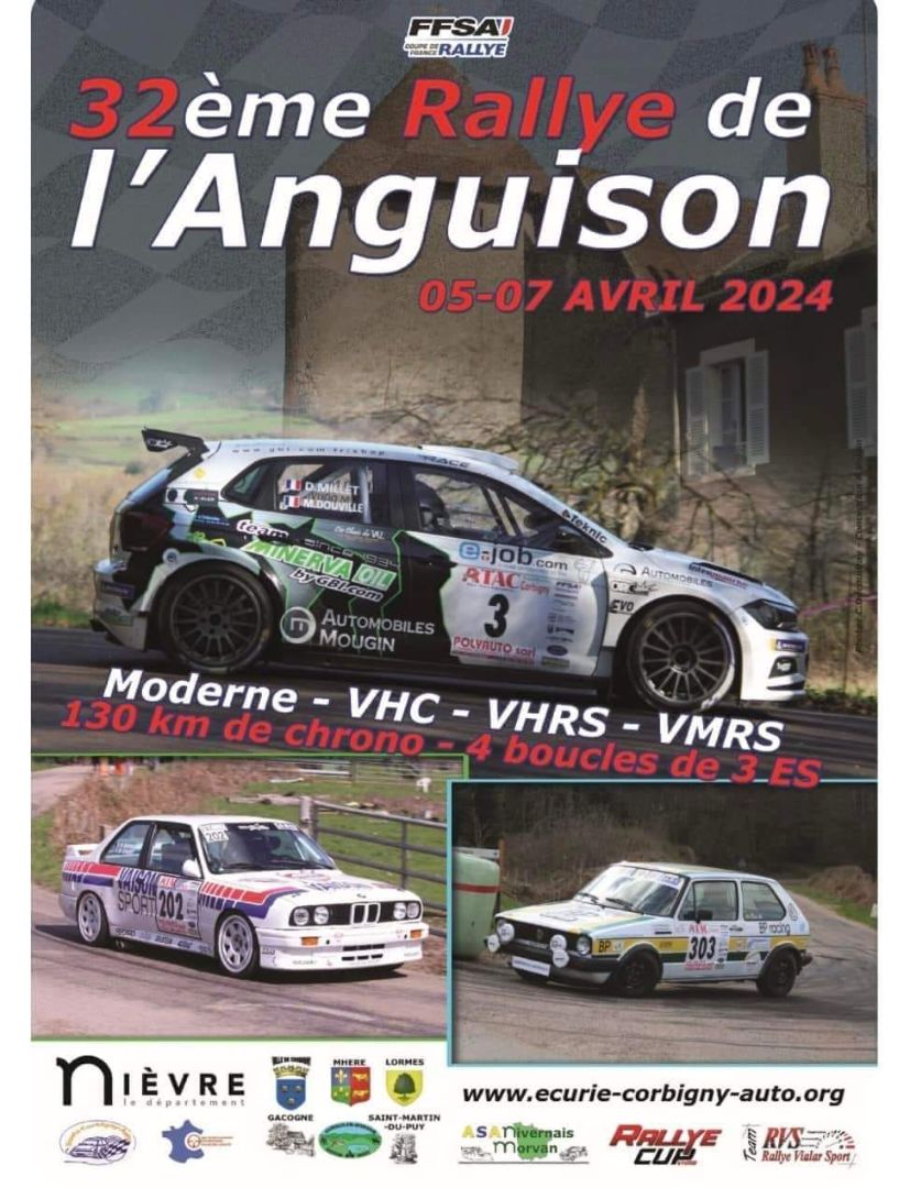 Rallye de l’Anguison 2024