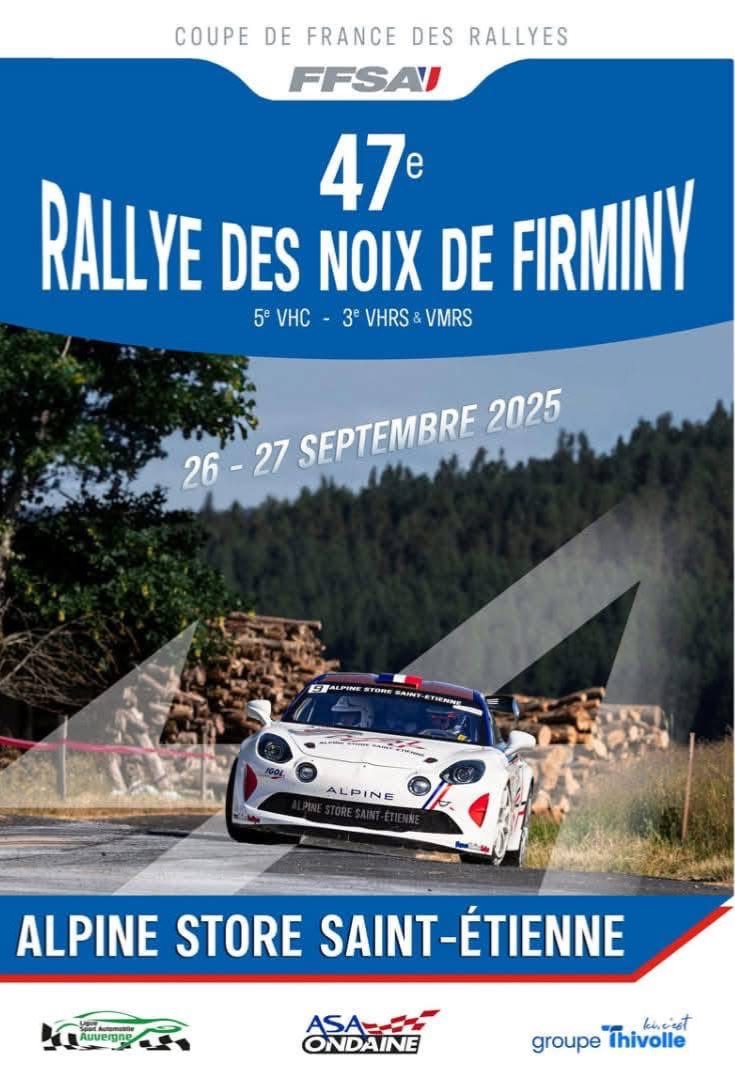 Rallye des Noix de Firminy 2025 VHRS & VMRS