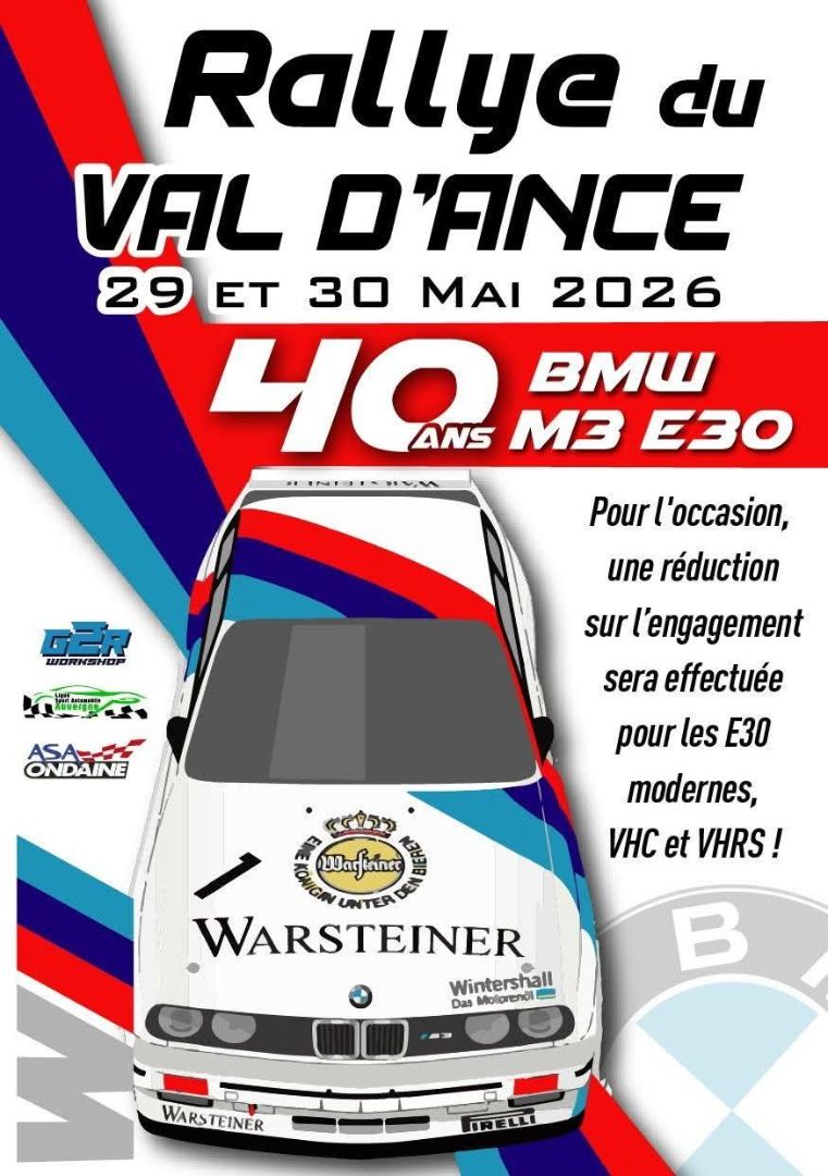 Rallye du Val d'Ance 2026 VHRS & VMRS