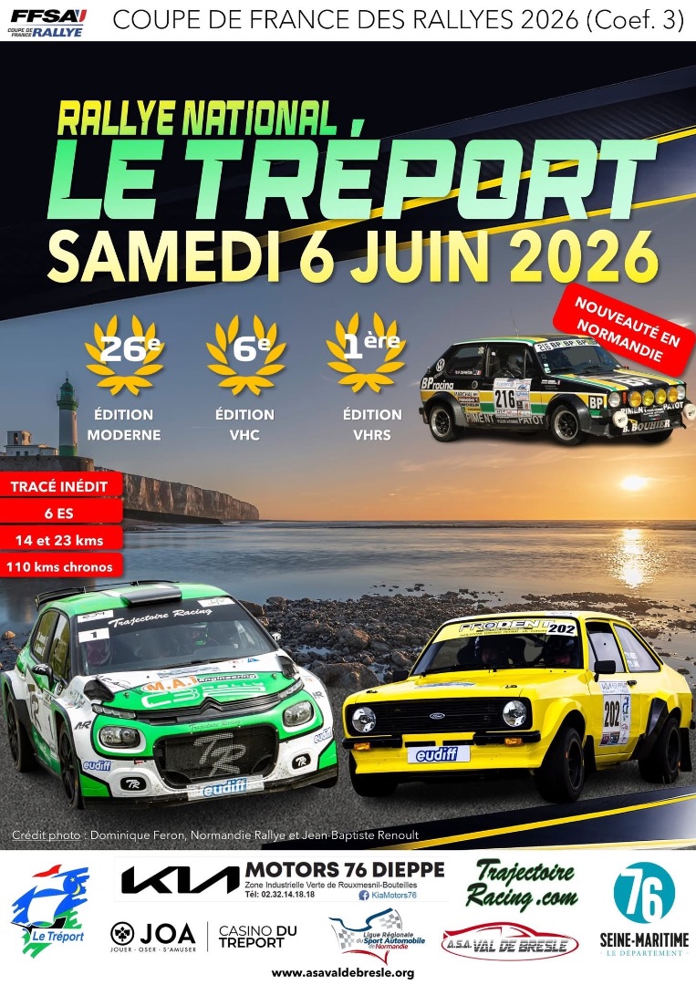 Rallye du Tréport 2026 VHRS