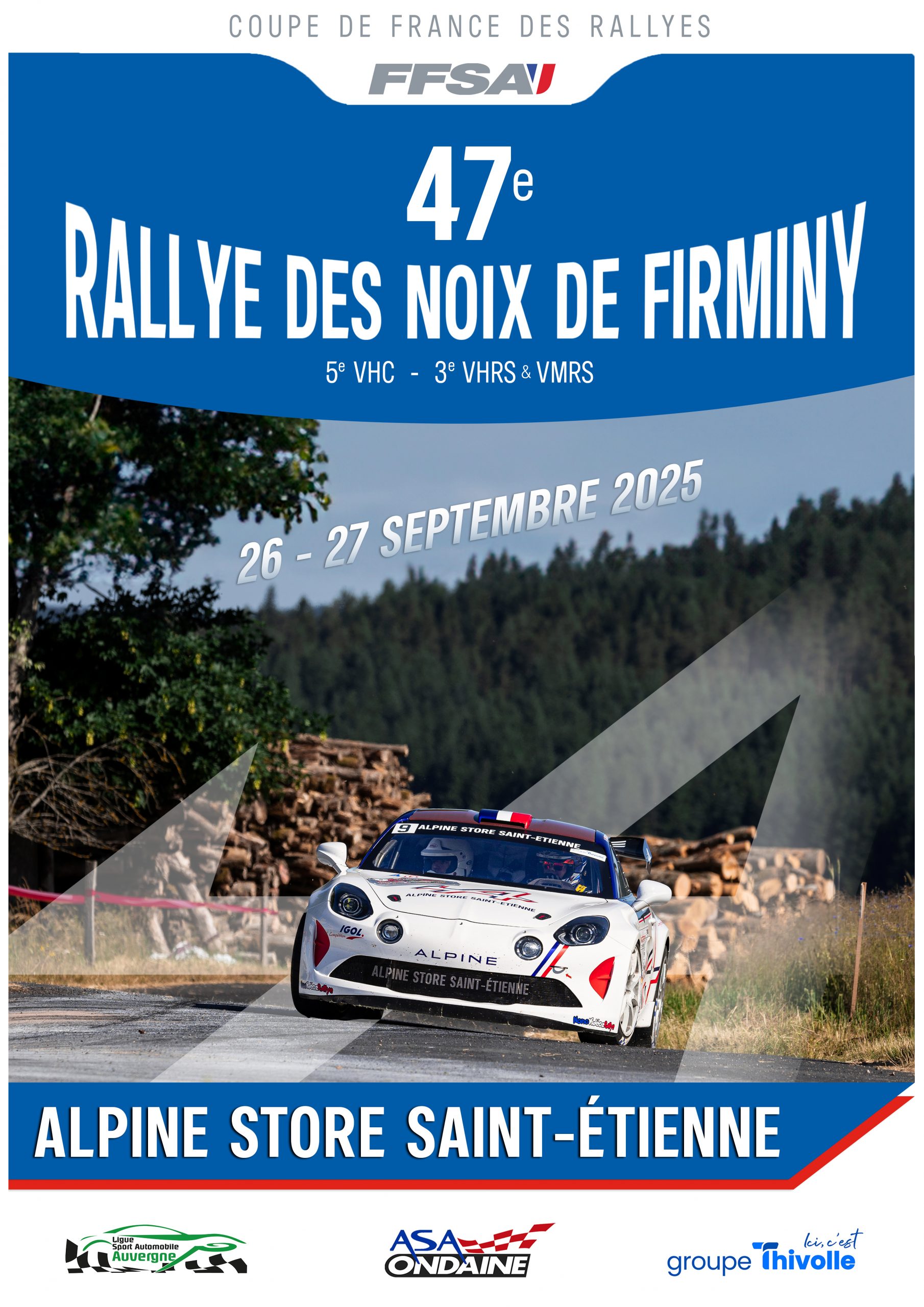 Rallye des Noix de Firminy 2026 VHRS & VMRS