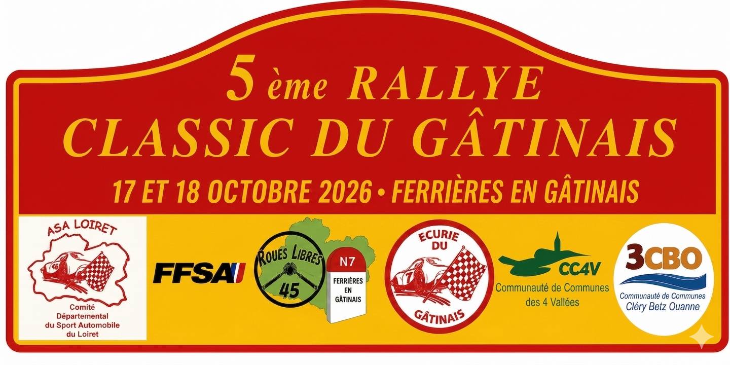 Rallye Classic du Gâtinais 2026